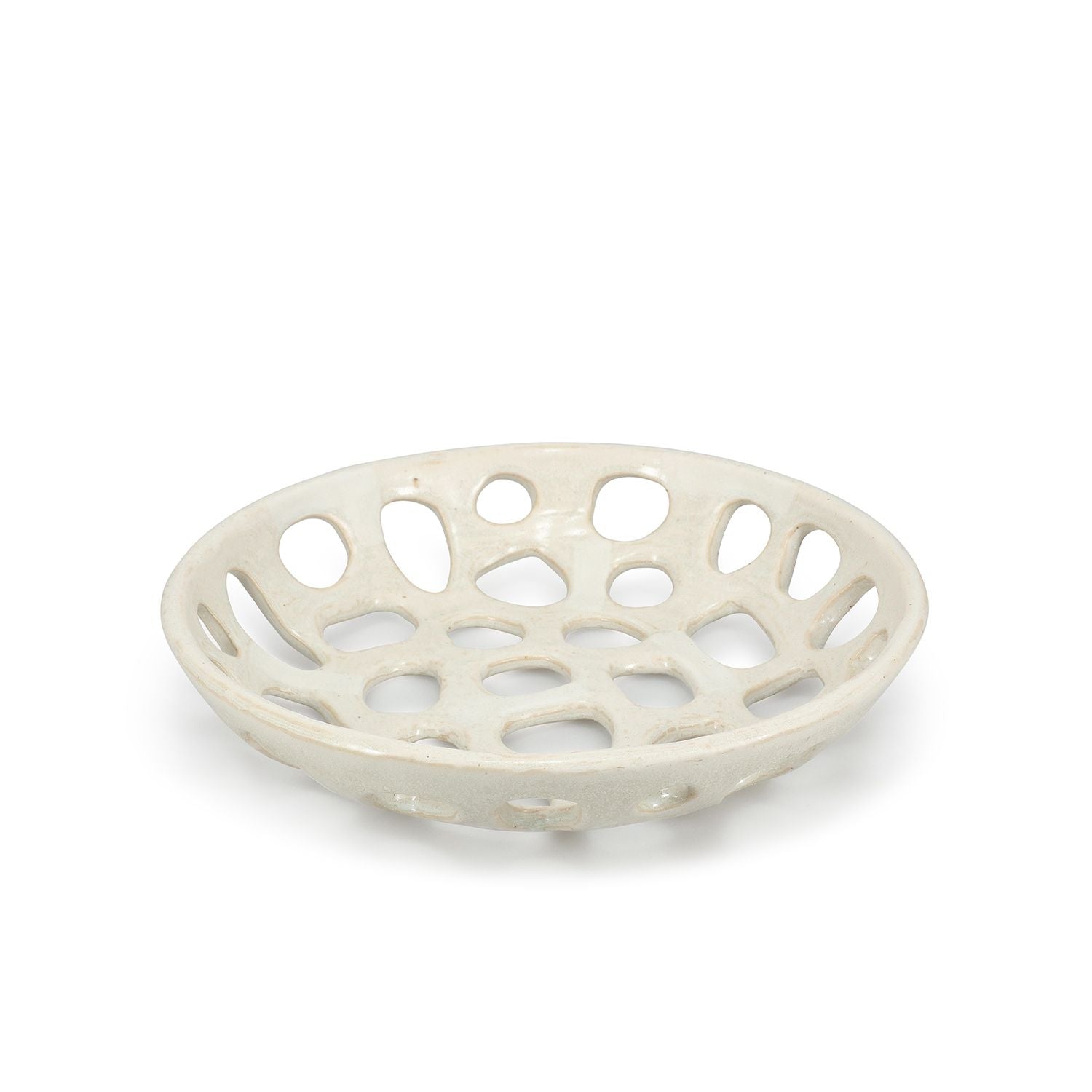 Dekoschale Nomad – 32,5 × H6 cm | Beige