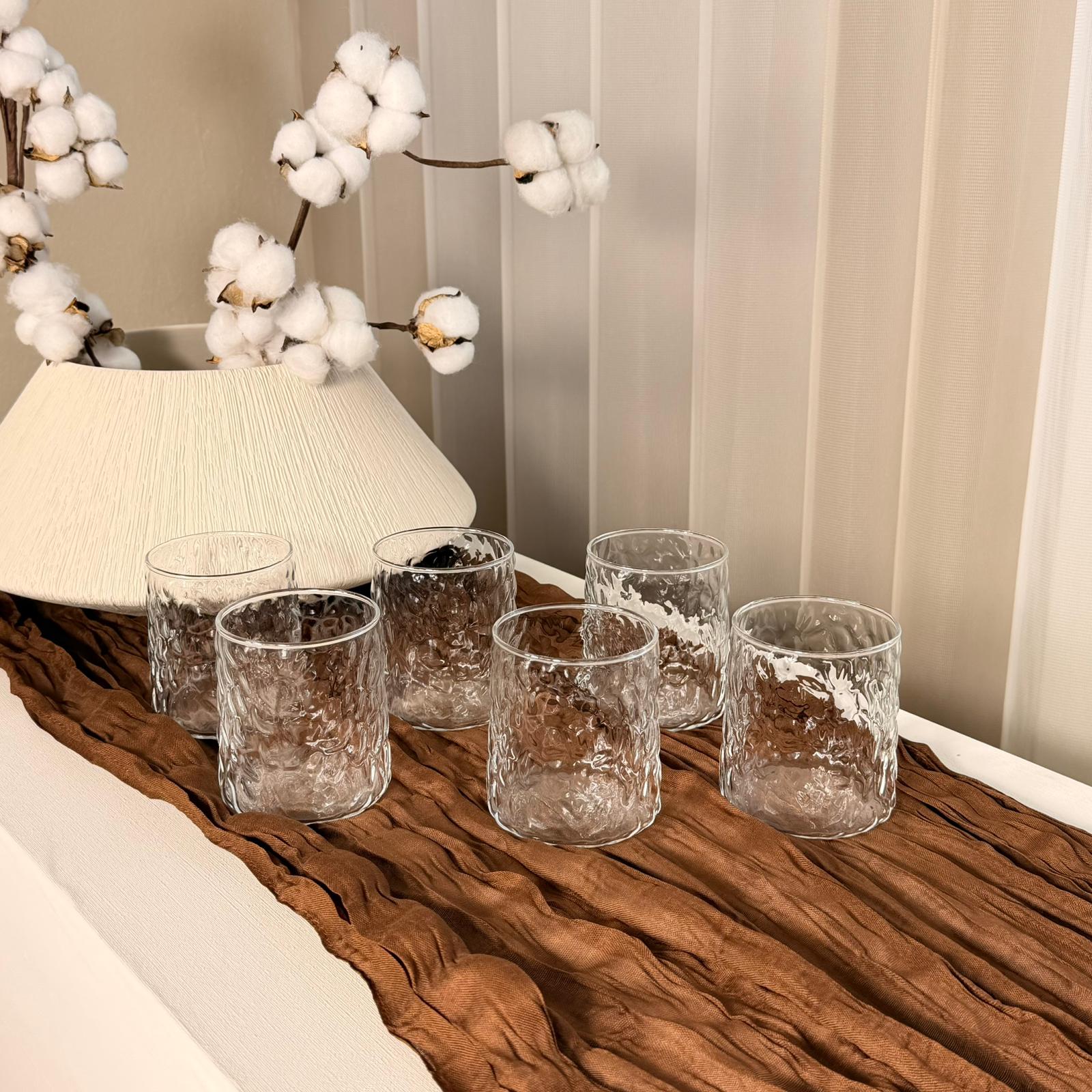 Damla Wassergläser 6er Set 330 ml