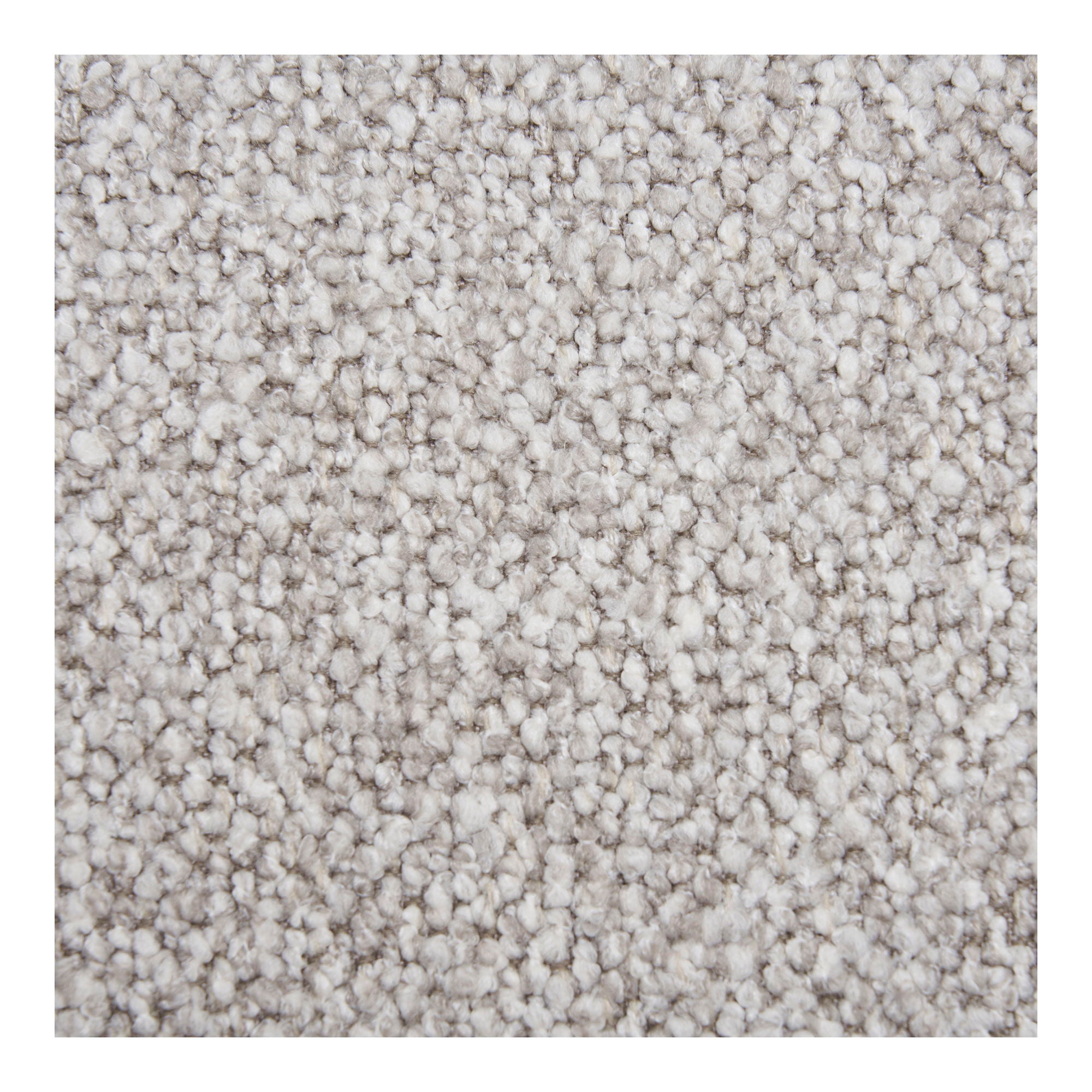 Salvador – 3-Sitzer Sofa Bouclé, hellgrau