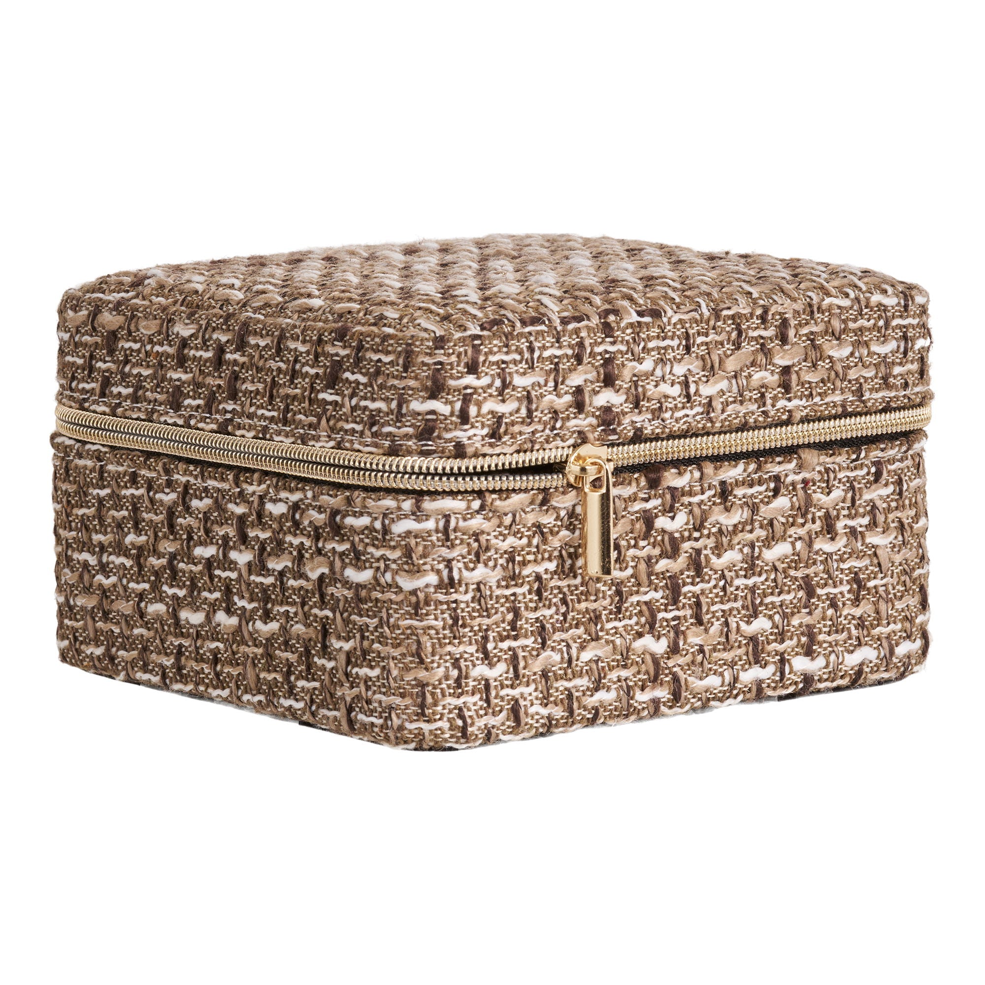 Marrakech – Schmuckbox, brown mix, 11x11x6,5 cm