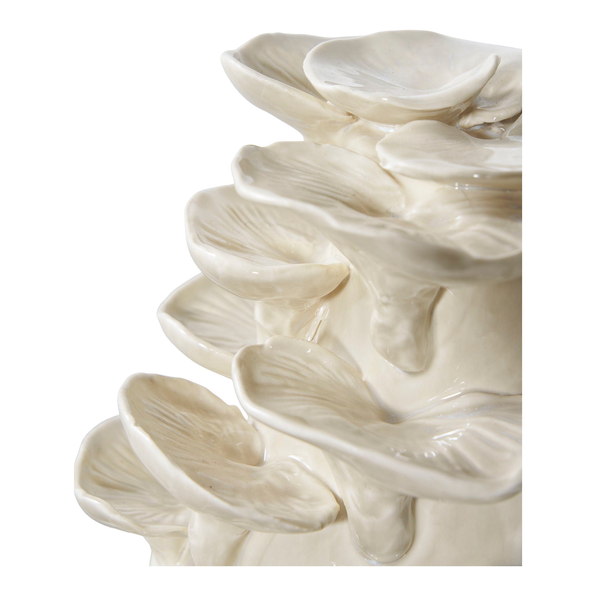 Skulptur “Forma” – Keramik, beige, 18 × 15 × 24 cm