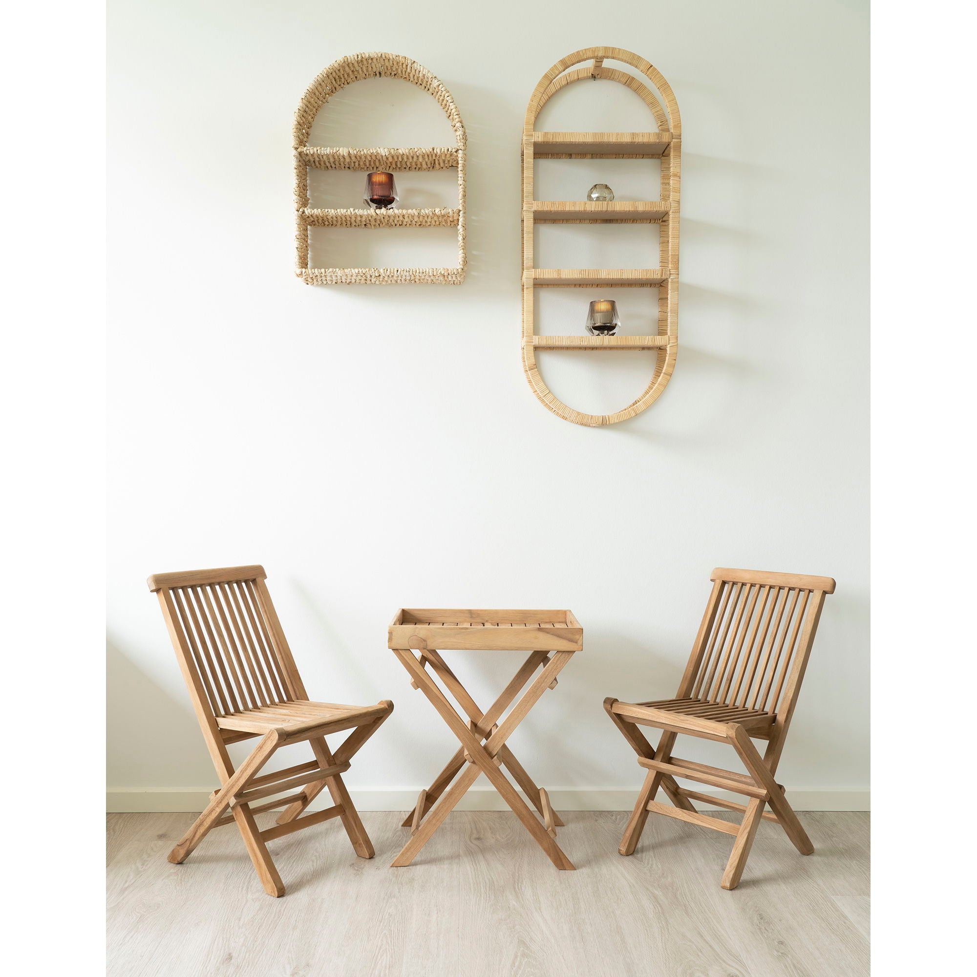 Toledo Kinderstuhl 2er Set – Teak, natur, für Esszimmer & Garten