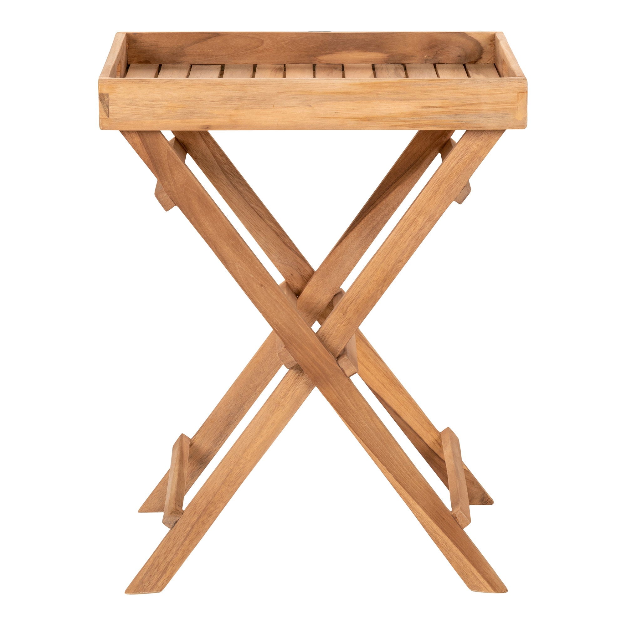 Ronda Tabletttisch – Teakholz, natur