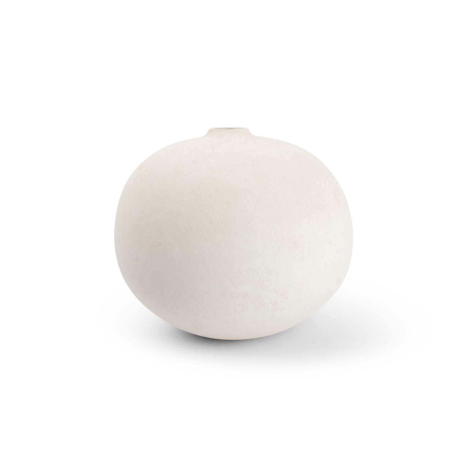 Vase mittel – 23 × H20 cm | Weiß | Keramik