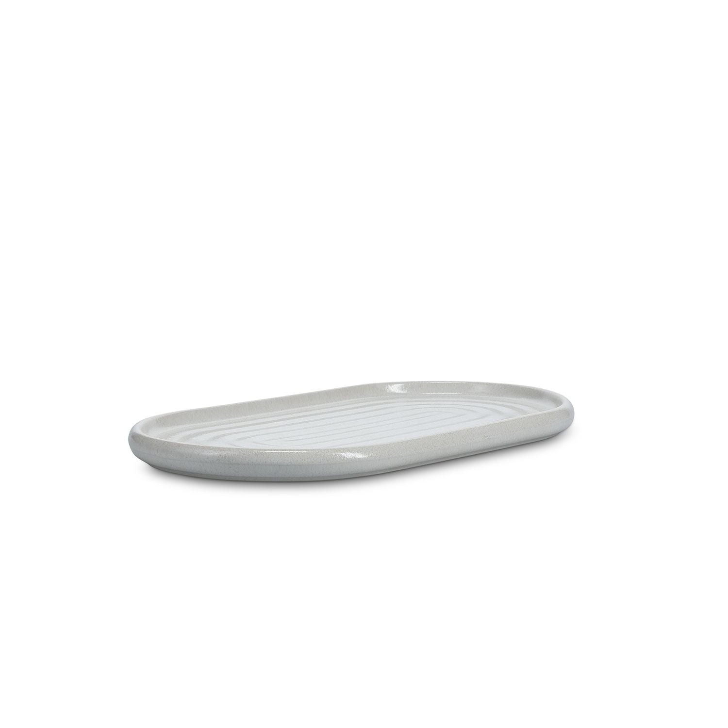 Mochi Servierplatte – 35 × 19,5 × 2 cm | Beige – HOMEIDEA